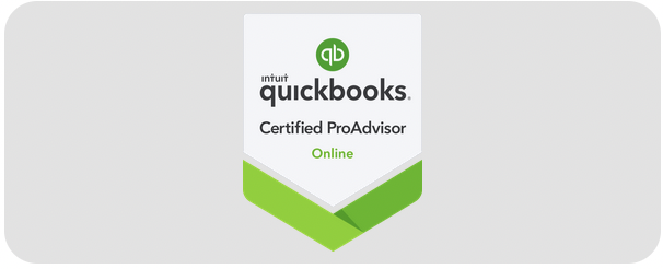 QuickBooks Certified ProAdvisor badge