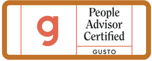 People Advisor Certified Gusto badge
