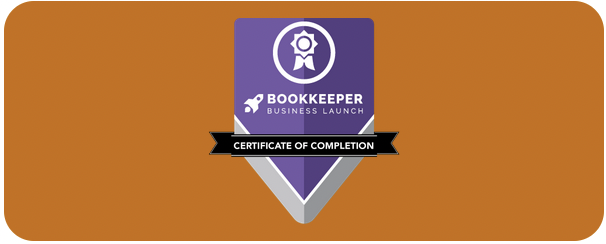 Bookkeeper Business Launch badge