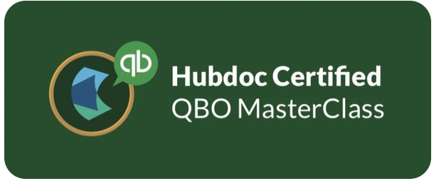 Hubdoc Certified QBO Master Class badge